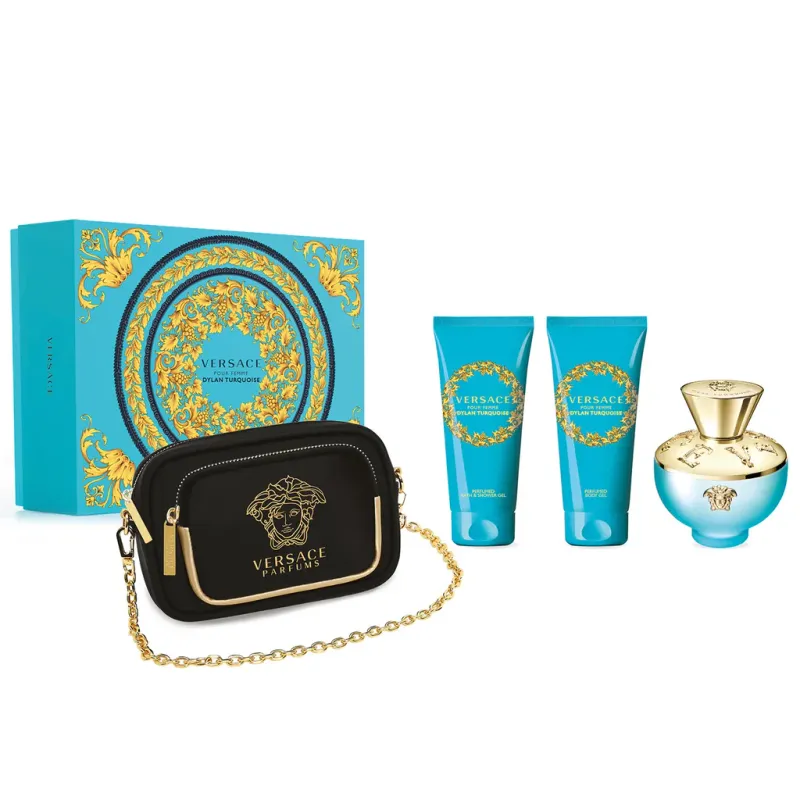 VERSACE - Dylan Turquoise Eau De Toilette Gift Set | 100 mL