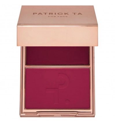 Patrick Ta - Major Headlines - Double-Take Creme &amp; Powder Blush Duo | She&#39;s Wanted (Berry red)