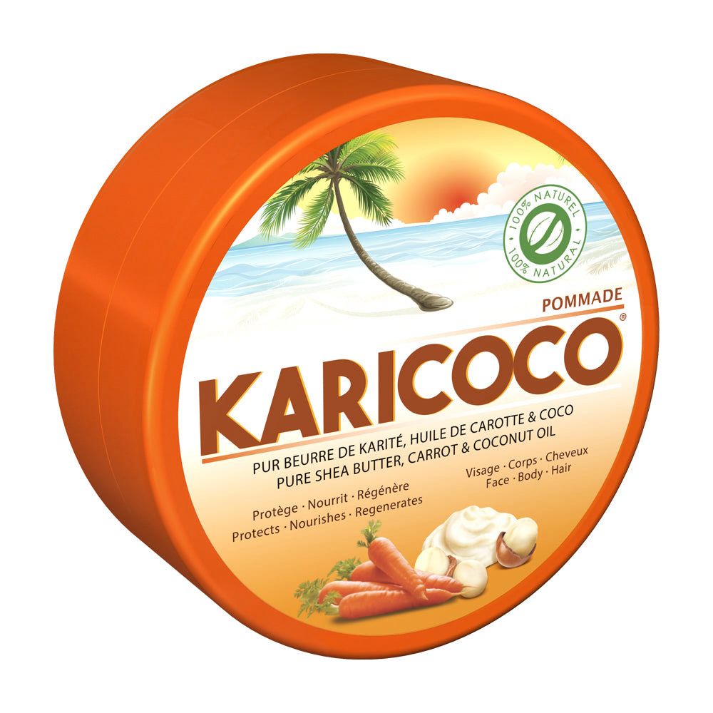 KARICOCO - Pure Shea Butter, Carrot &amp; Coconut Oil | 200 mL