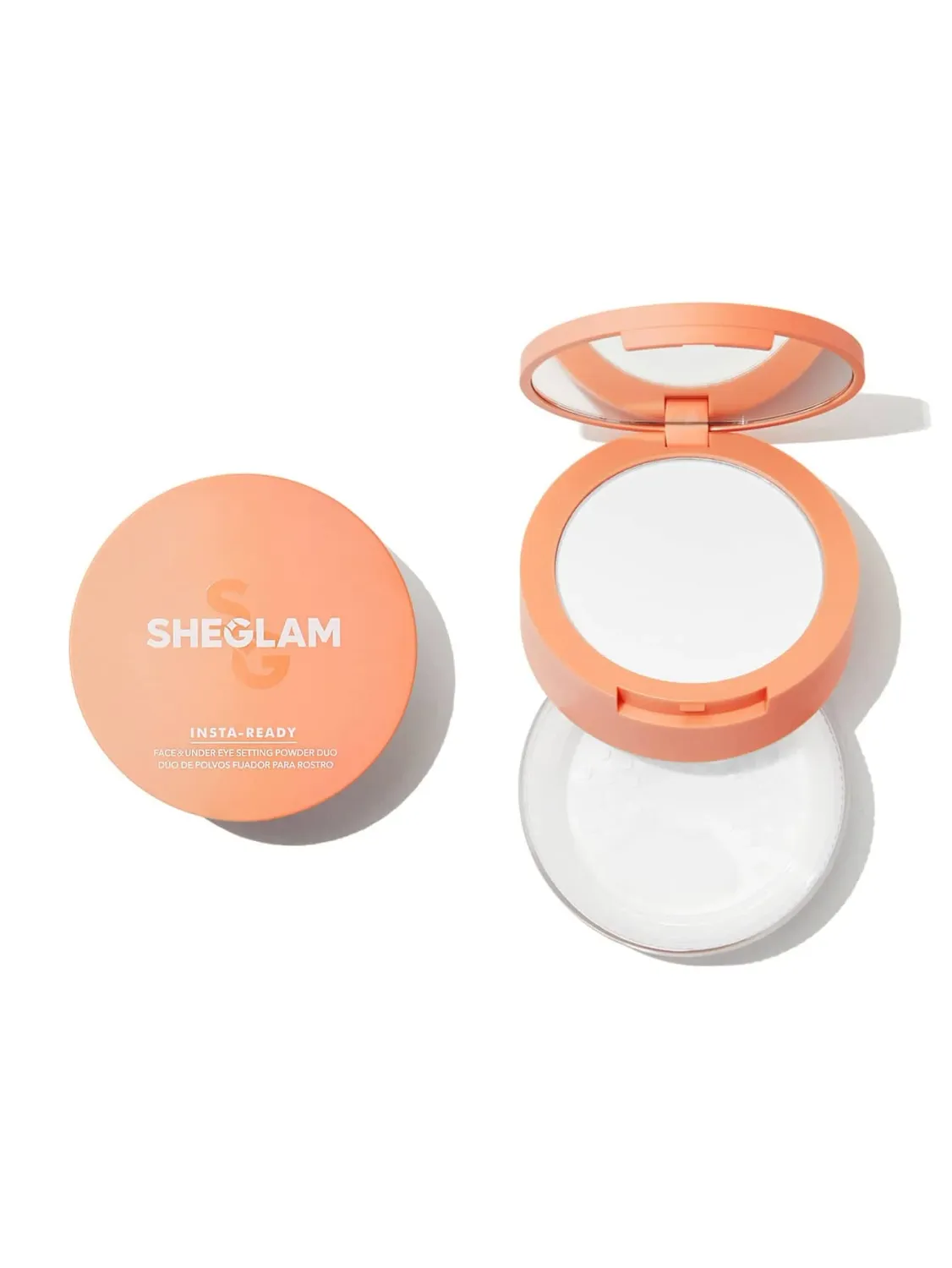 SHEGLAM - Insta-Ready Face &amp; Under Eye Setting Powder Duo | Translucent