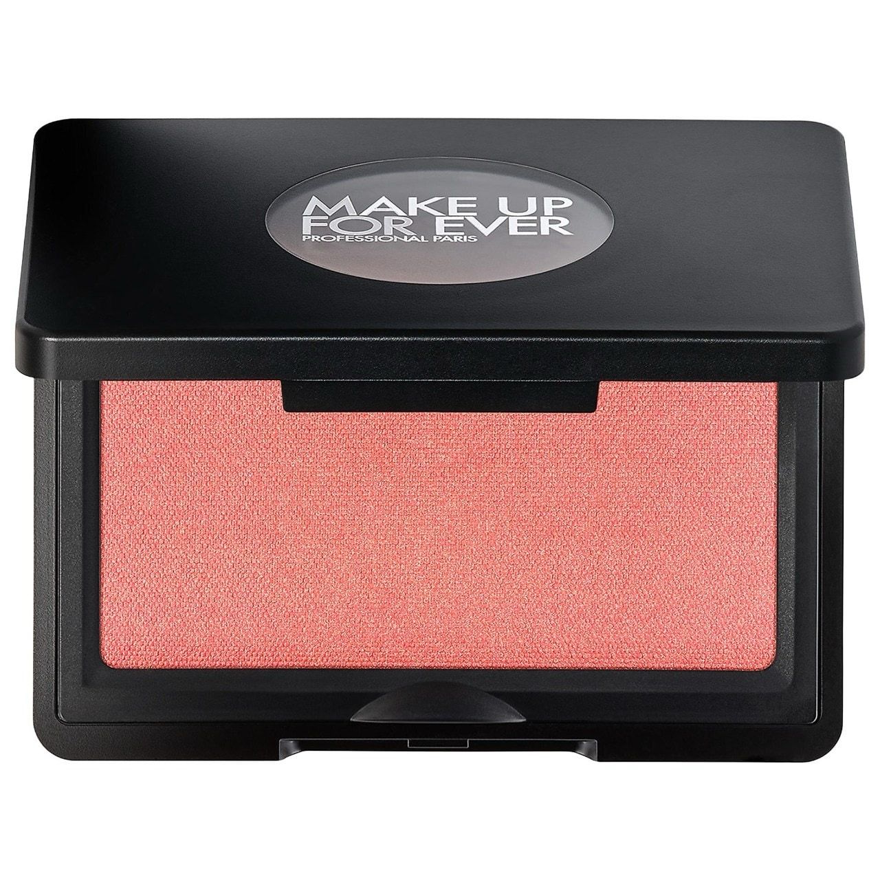 Make Up For Ever - Artist Longwear Skin-fusing Powder Blush | B210 Bold Punch - coral pink with golden shimmer