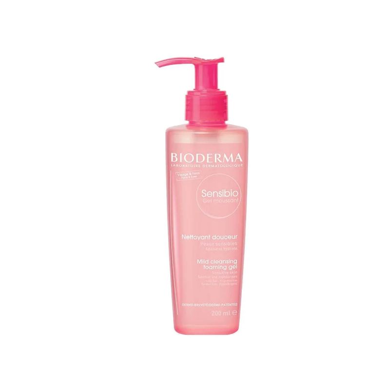 BIODERMA - Sensibio Gel Moussant Mild Cleansing Foaming Gel for Sensitive Skin | 200 mL