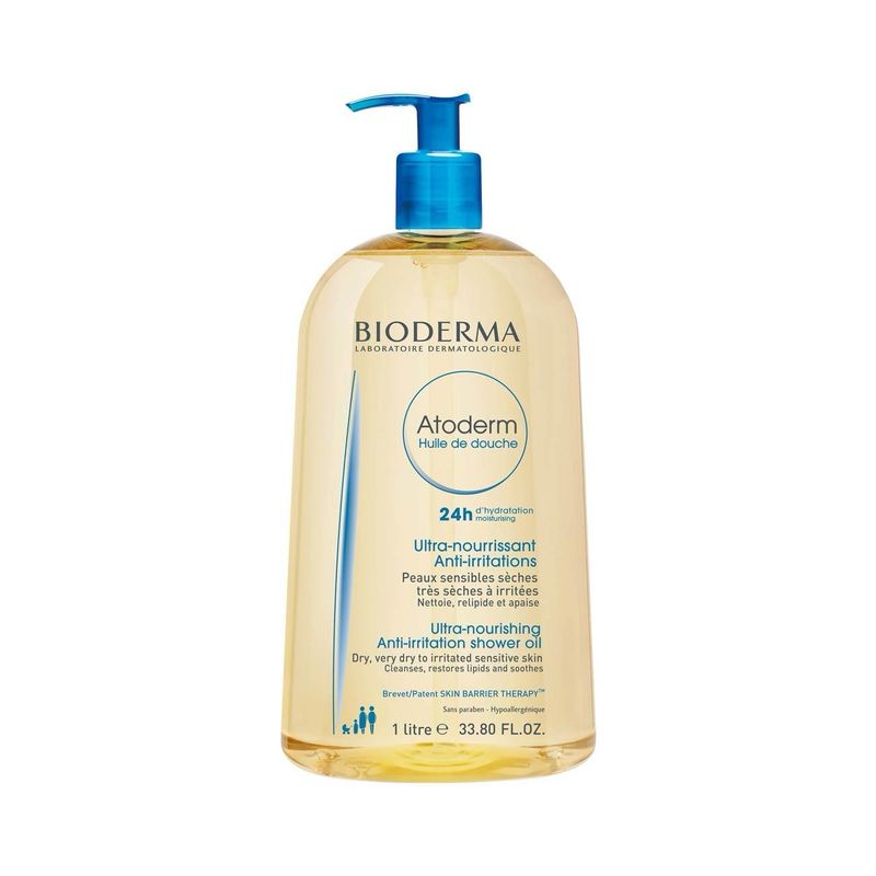 BIODERMA - Atoderm Huile de Douche - Ultra-Nourishing Anti-Irritation Shower Oil | 1 L