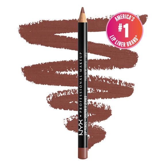 NYX - Slim Lip Pencil Natural-Looking Long Wear Lip Liner | 809 Mahogany
