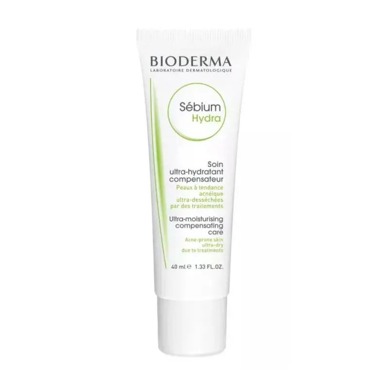 BIODERMA - Sébium Hydra - Ultra-Moisturising Compensating Care for Acne-Prone Skin Ultra-Dry Due to Treatments