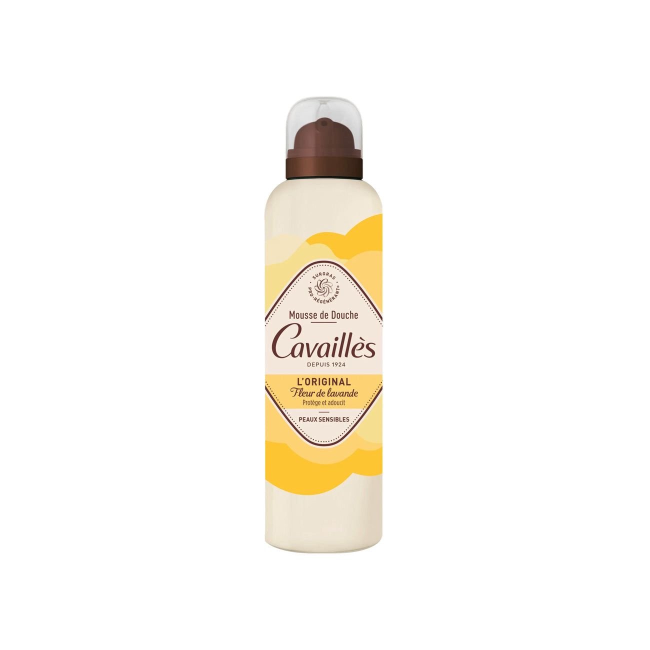 ROGE CAVAILLES - Original Shower Foam With Lavender Notes - Sensitive Skin