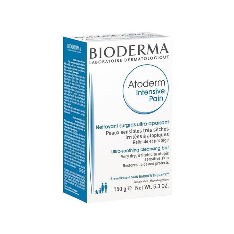 BIODERMA - Atoderm Intensive Pain - Ultra-Soothing Cleansing Bar for Very Dry Irritated to Atopic Sensitive Skin