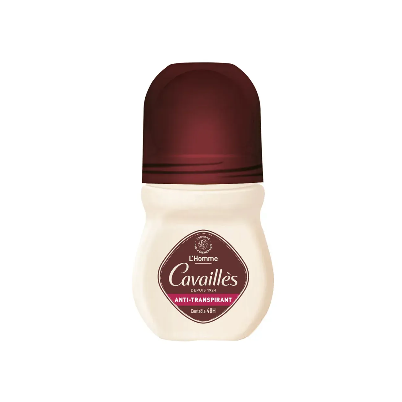 ROGE CAVAILLES - Anti-transpirant Homme Contrôle 48h - Roll-on