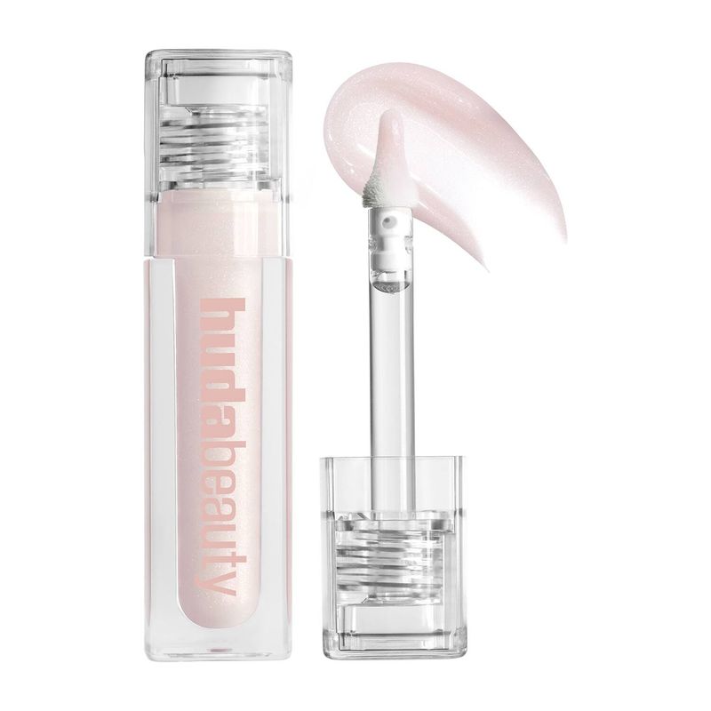 Huda Beauty - Icy Nude Faux Filler Lip Gloss | She Glitzy
