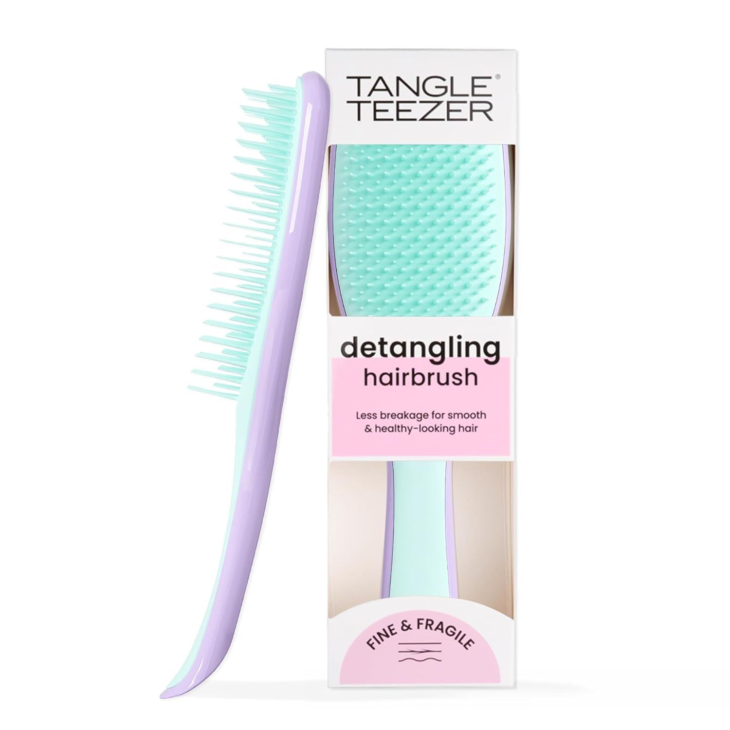 Tangle Teezer - The Ultimate Wet Detangler - Straight or Curly Hair | Mint/Lilac