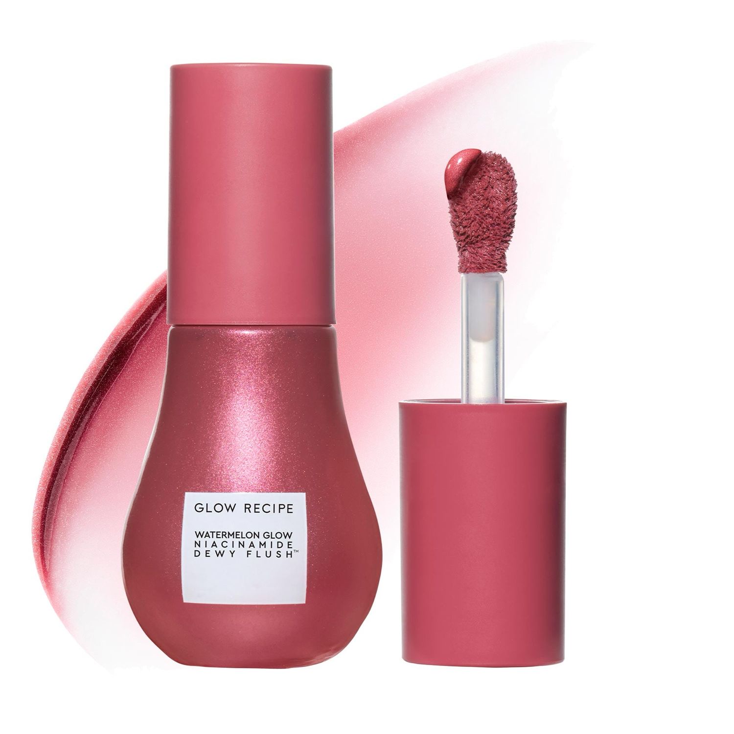 Glow Recipe - Watermelon Glow Niacinamide Dewy Flush | Berry Flush - Natural Berry Mauve