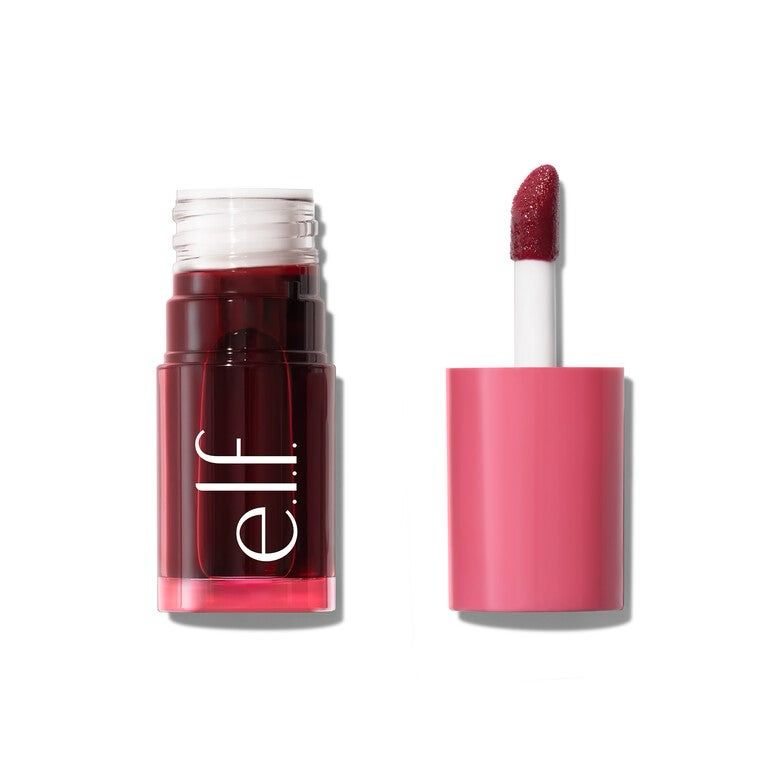 E.L.F - Sheer For It Blush Tint | Left on Red - sheer red
