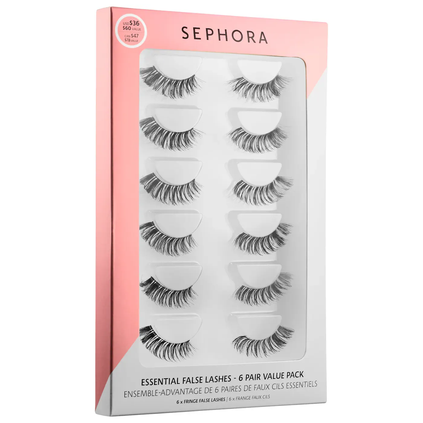 Sephora Collection - Essential False Lashes | 6 Pair Value Pack