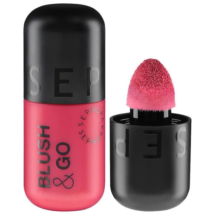 Sephora Collection - Blush &amp; Go Longwear Matte Liquid Blush For Lip and Cheek | 06 On Fire - spiced pink matte