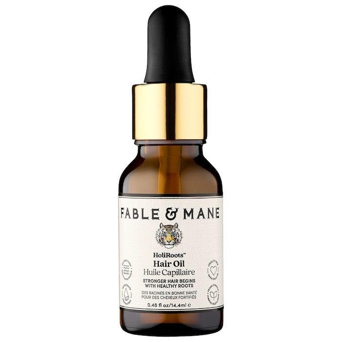 FABLE &amp; MANE - Mini HoliRoots™ Pre-Wash Scalp &amp; Hair Treatment Oil | 14.4 mL