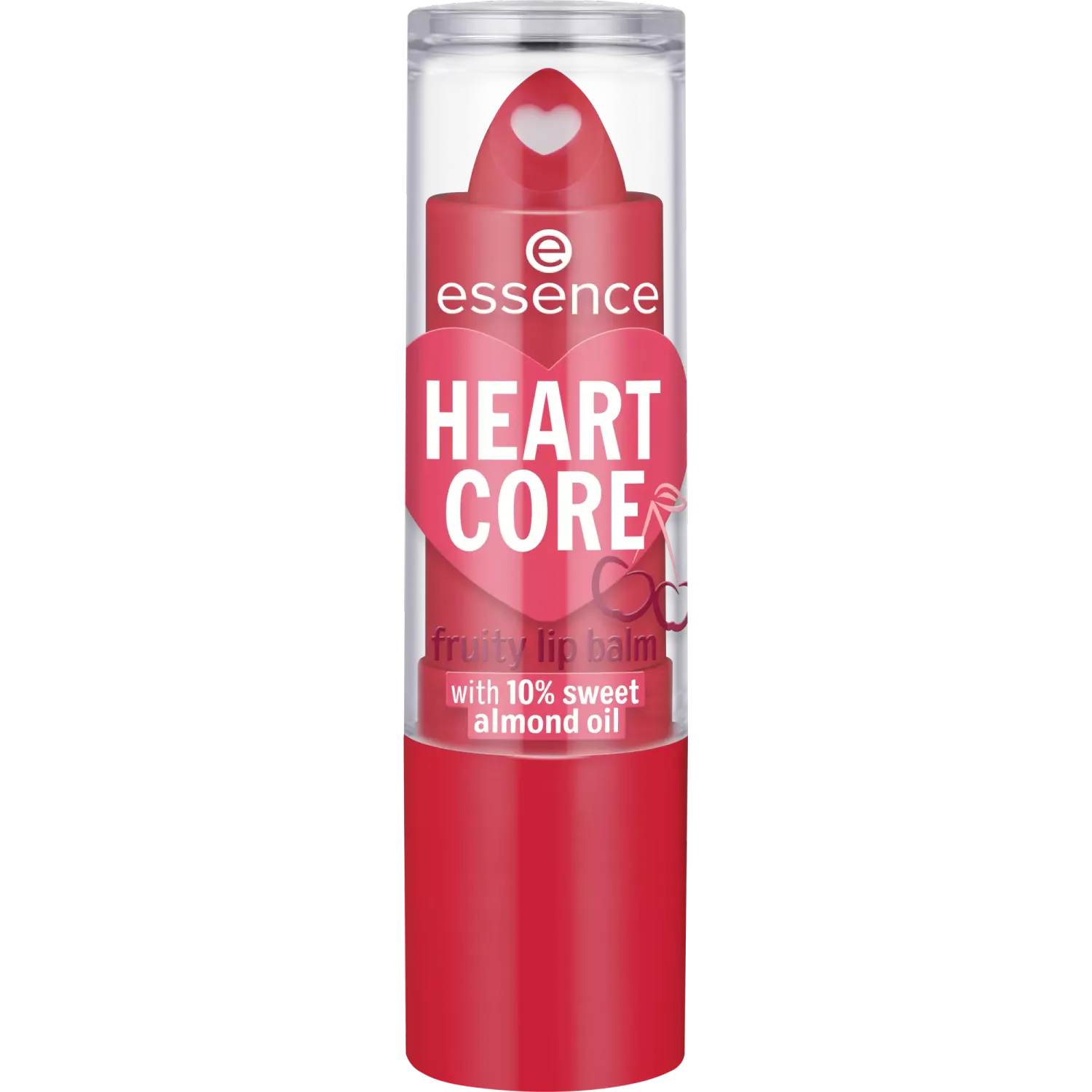 ESSENCE - Heart Core Fruity Lip Balm | 01 Crazy Cherry