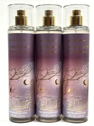 Bath &amp; Body Works - SNOWFLAKES &amp; Cashmere Fine Fragrance Mist | 236ml