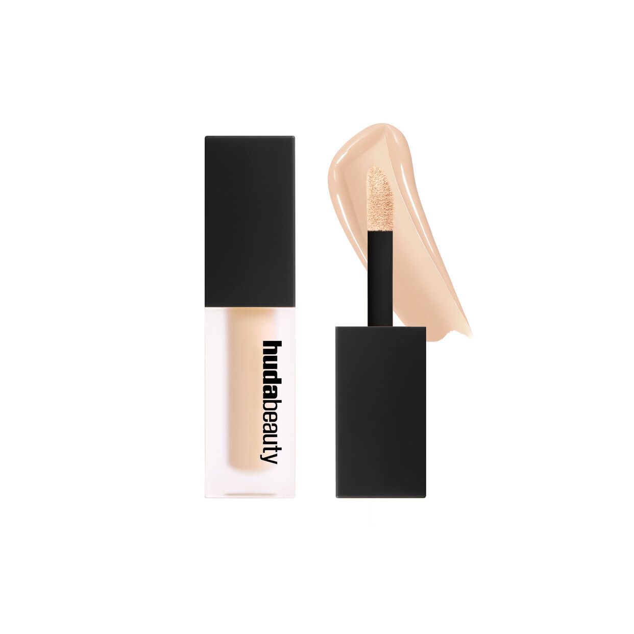 Huda Beauty - Mini #FauxFilter Luminous Matte Liquid Concealer | Honey 1.7B - Beige - fair-light skin tones with pink-neutral undertones
