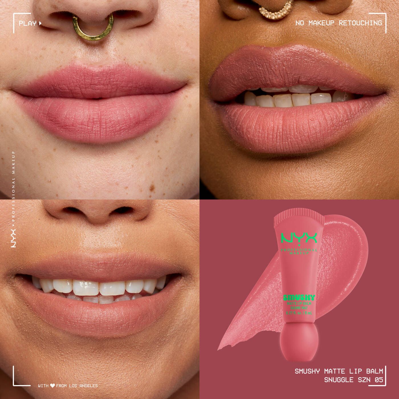 NYX - Smushy Matte Lip Balm | 05 Snuggle Szn