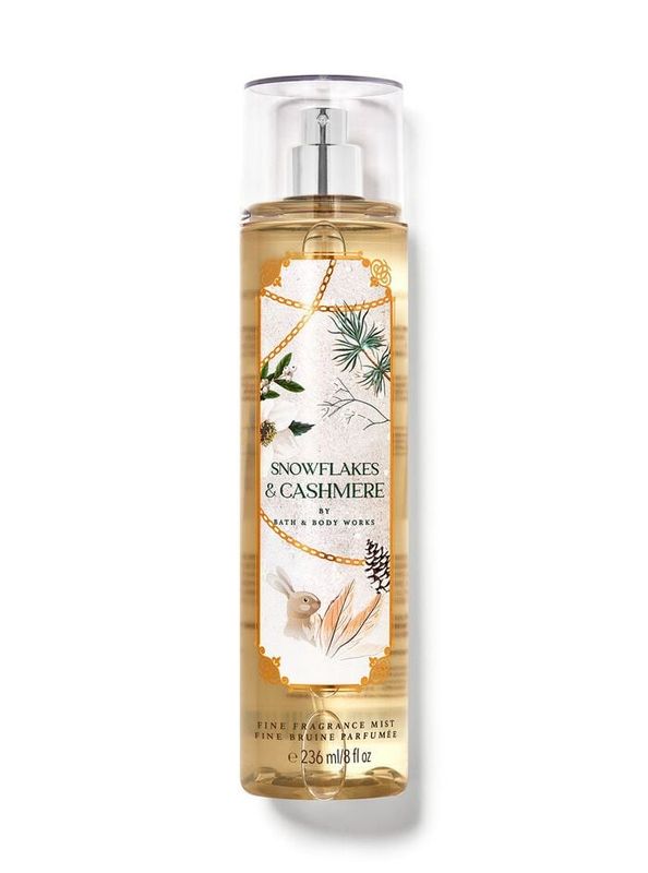 Bath &amp; Body Works - Snowflakes &amp; Cashmere Fine Fragrance Mist | 236 mL