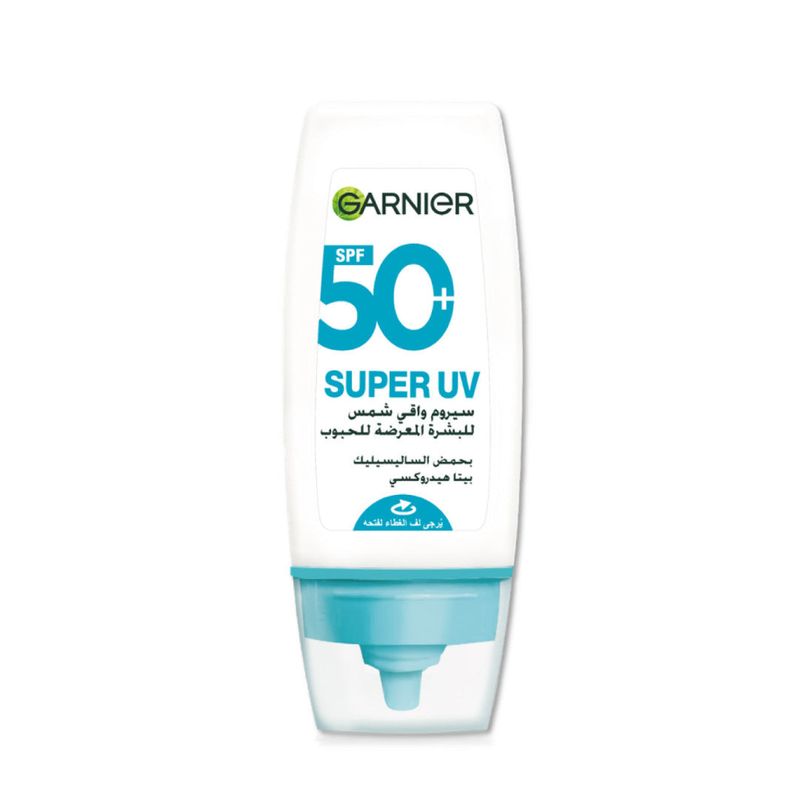 Garnier - Super UV Anti-Acne SPF50+ Sunscreen 12H Oil Control