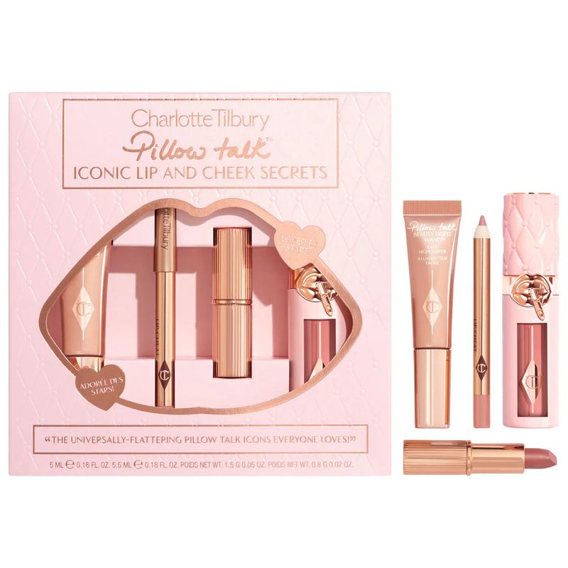 Charlotte Tilbury - Pillow Talk Iconic Lip and Cheek Secrets Set | Original 