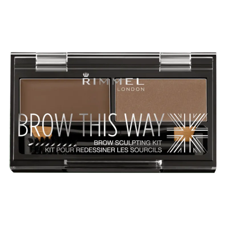 RIMMEL - Brow This Way Sculpting Kit | 002 Medium Brown