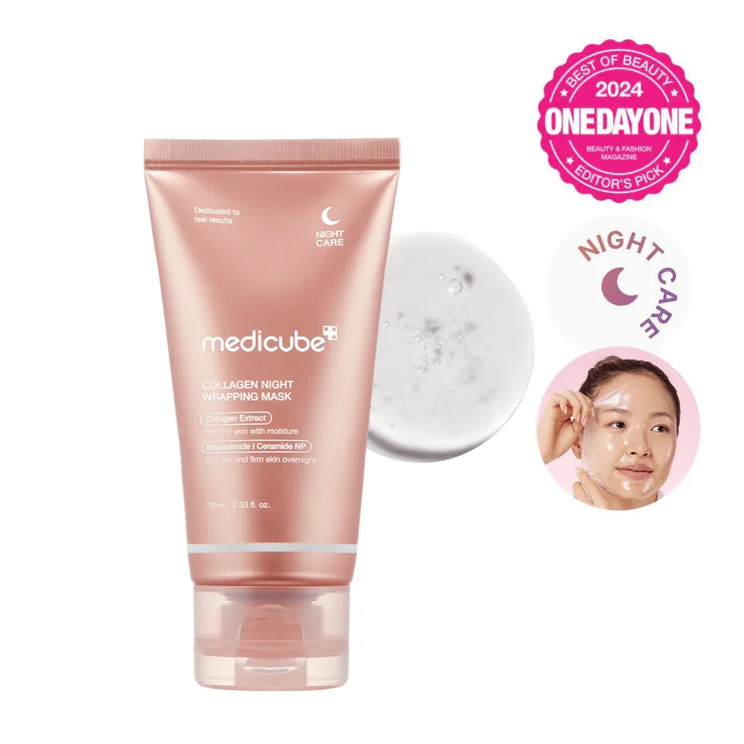 MEDICUBE - Collagen Night Wrapping Mask | 75 mL