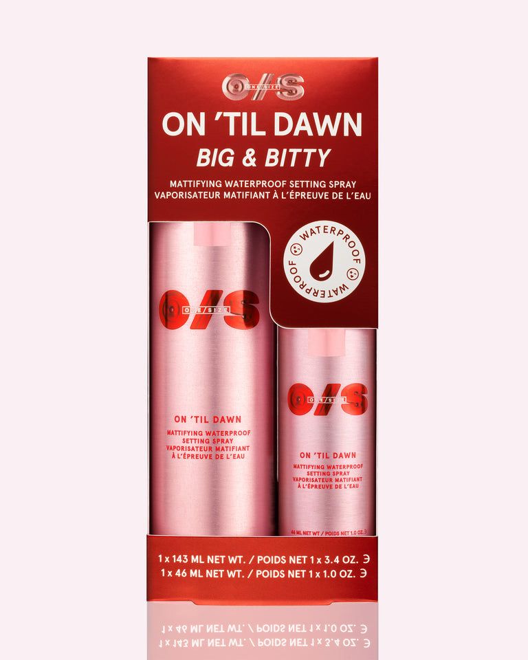 ONE/SIZE - On&#39;Til Dawn Big &amp; Bitty Mattifying Waterproof Setting Spray Duo Set