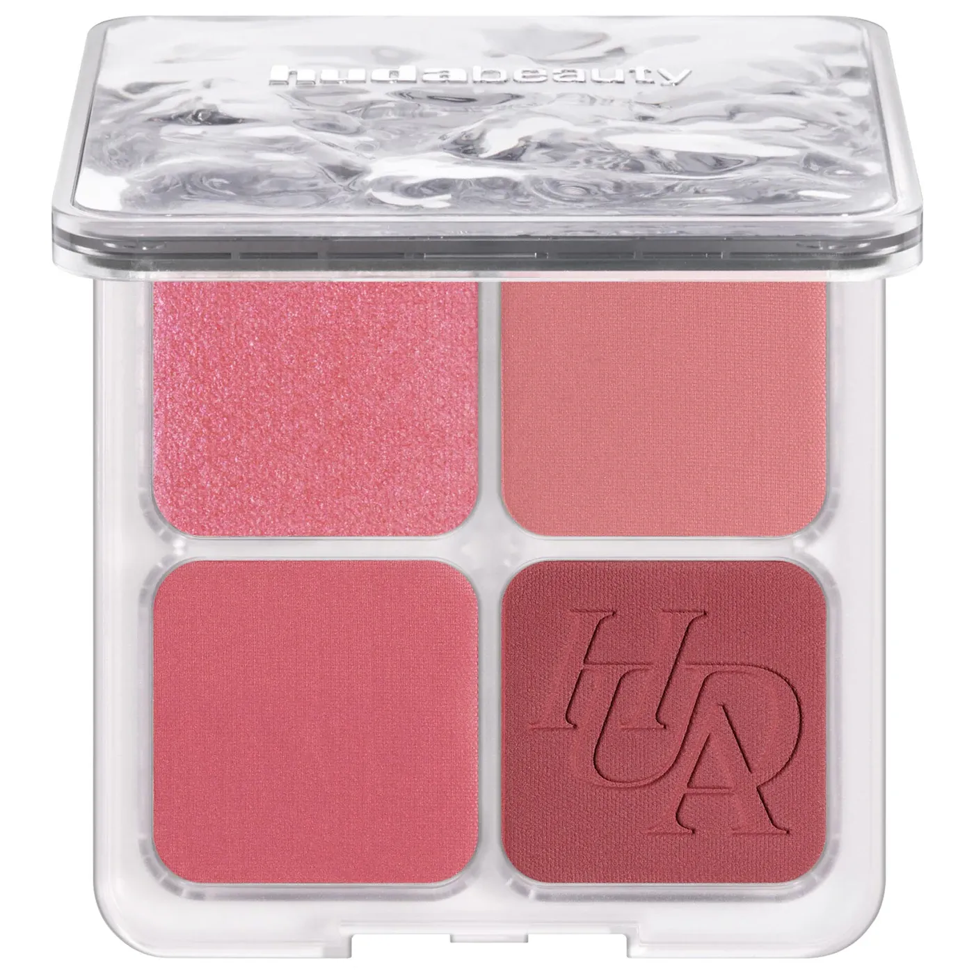HUDA BEAUTY  - Blush Filter Blurring Blushlighters Palette | Rose Berry - Rosewood, mauve, and dusty rose tones