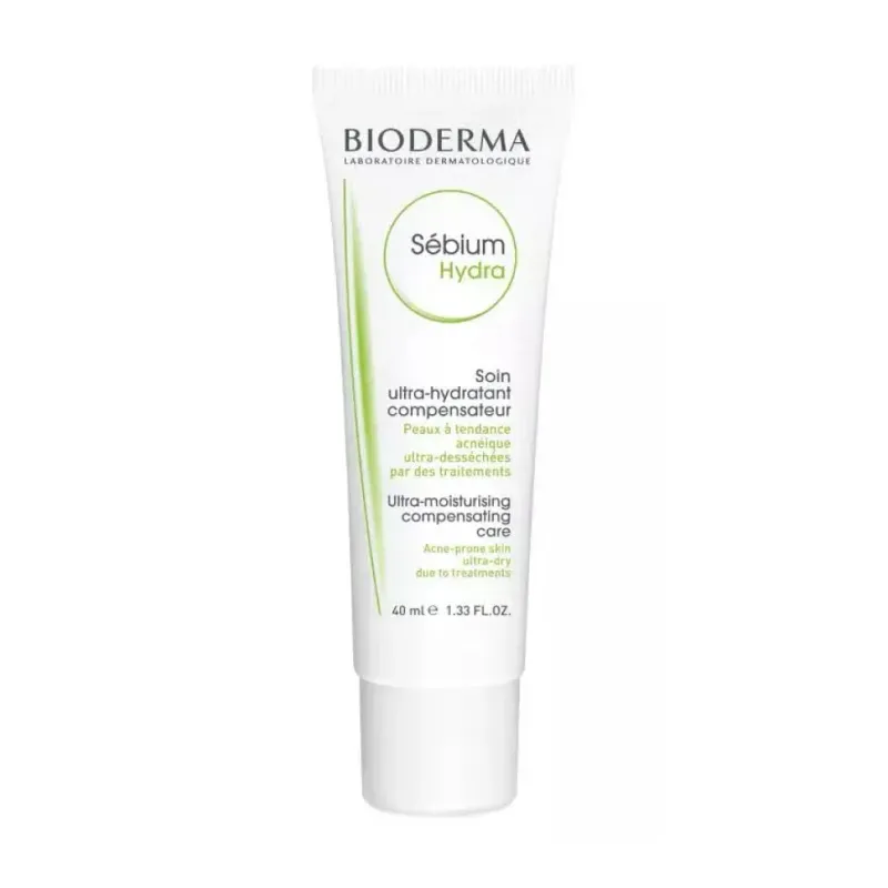 BIODERMA - Sébium Hydra - Ultra-Moisturising Compensating Care for Acne-Prone Skin Ultra-Dry Due to Treatments