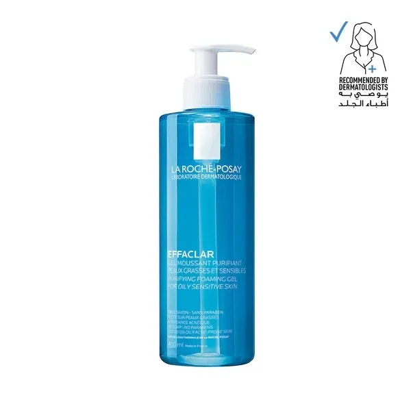 LA ROCHE-POSAY -  Effaclar Purifying Foaming Gel for Oily and Sensitive Skin 400 mL