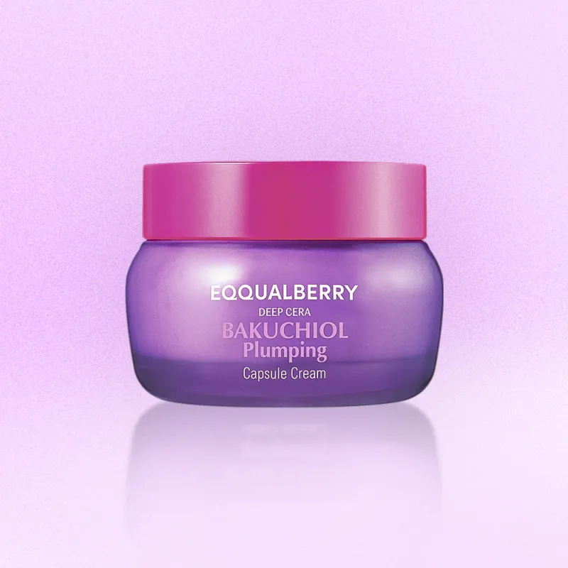 EQQUALEBERRY - Deep Cera Bakuchiol Plumping | Capsule Cream | 50 mL