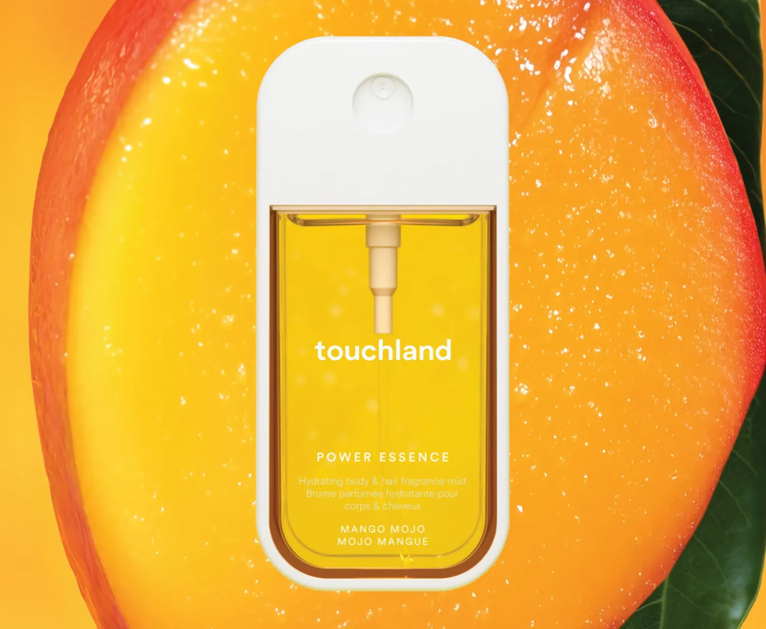 TOUCHLAND - Power Essence Body &amp; Hair Fragrance Mist | Mango Mojo