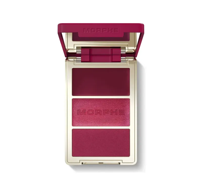 MORPHE - Cheek Thrills Multi-Finish Face Trio | Wine &amp; Dine
