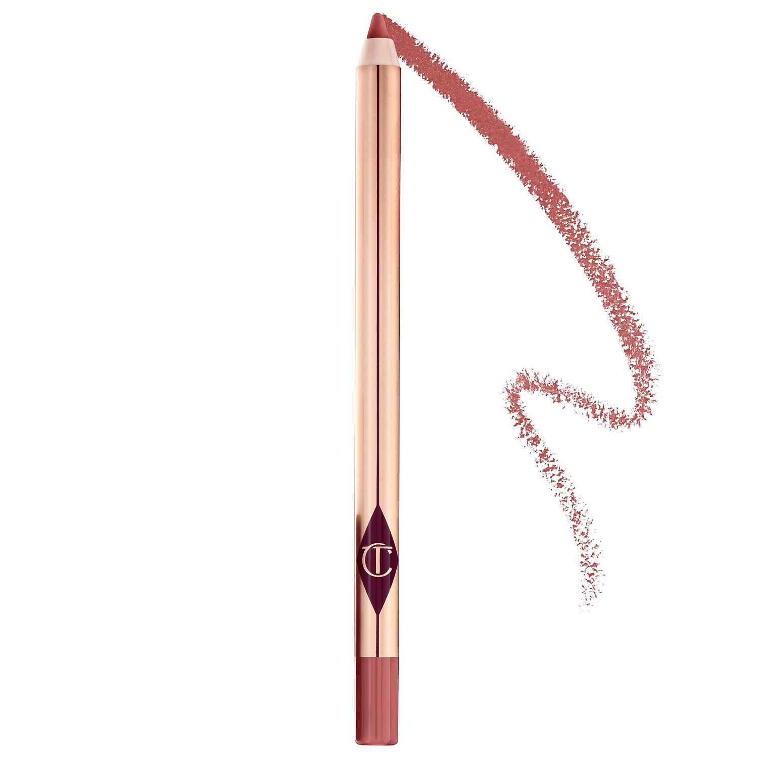 Charlotte Tilbury - Lip Cheat Lip Liner | Pillow Talk Medium - warm berry pink