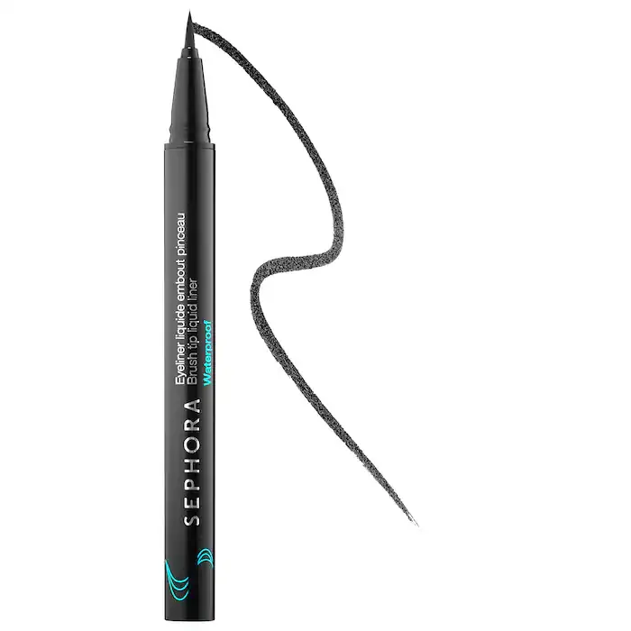 Sephora Collection - Hot Line Brush Tip Waterproof Liquid Eyeliner | 01 Black