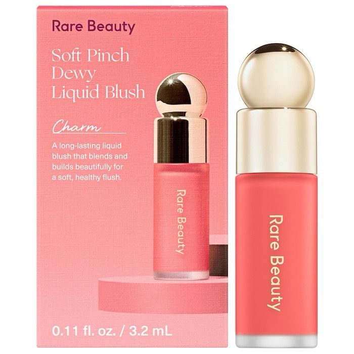 Rare Beauty - Mini Soft Pink Dewy Liquid Blush | Charm