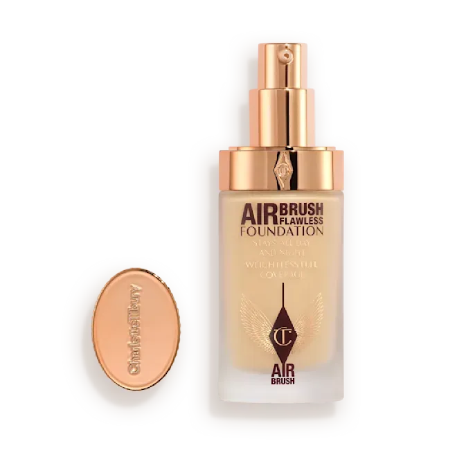 Chalotte Tilbury - Airbrush Flawless Blurring &amp; Matte Full Coverage Foundation | 5 Neutral - medium with neutral undertones