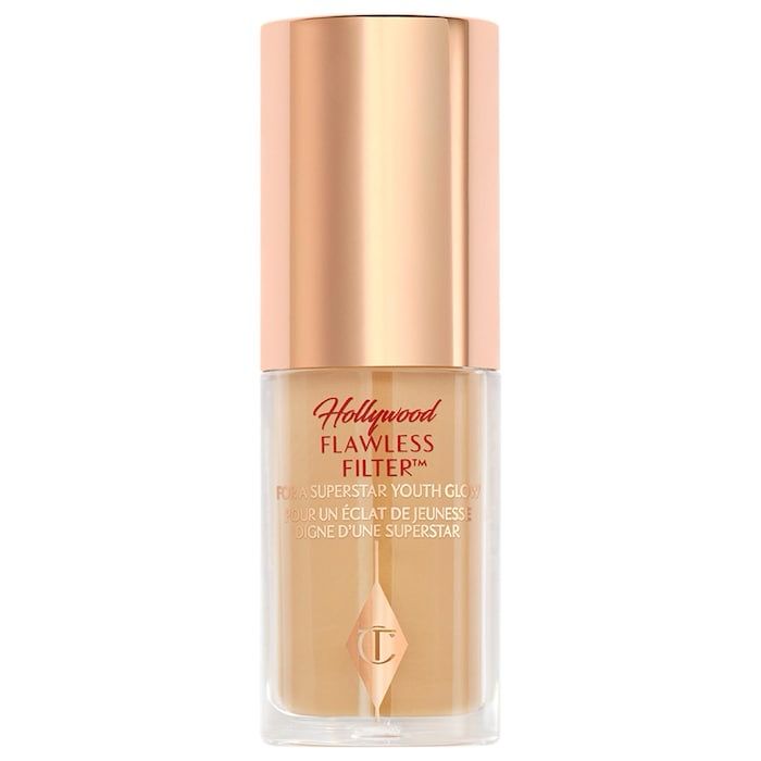 Charlotte Tilbury - Mini Hollywood Flawless Filter | 2.5 Fair - Golden Beige for light skin tones