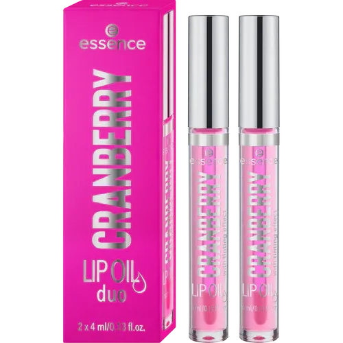 ESSENCE - CRANBERRY LIP OIL DUO