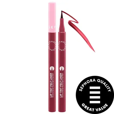 Sephora Collection - Lip Tint Felt Lip Stain &amp; Liner | 06 Brownie Sketch