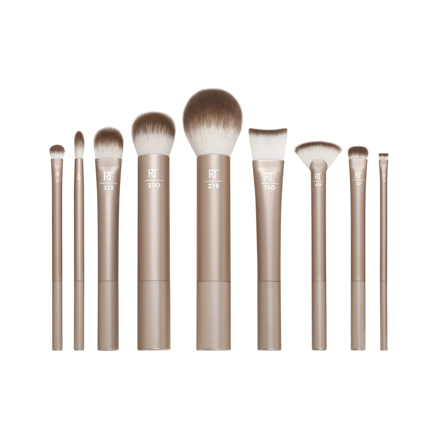 Real Techniques - Au Naturale Brush Kit- 9 Piece Set