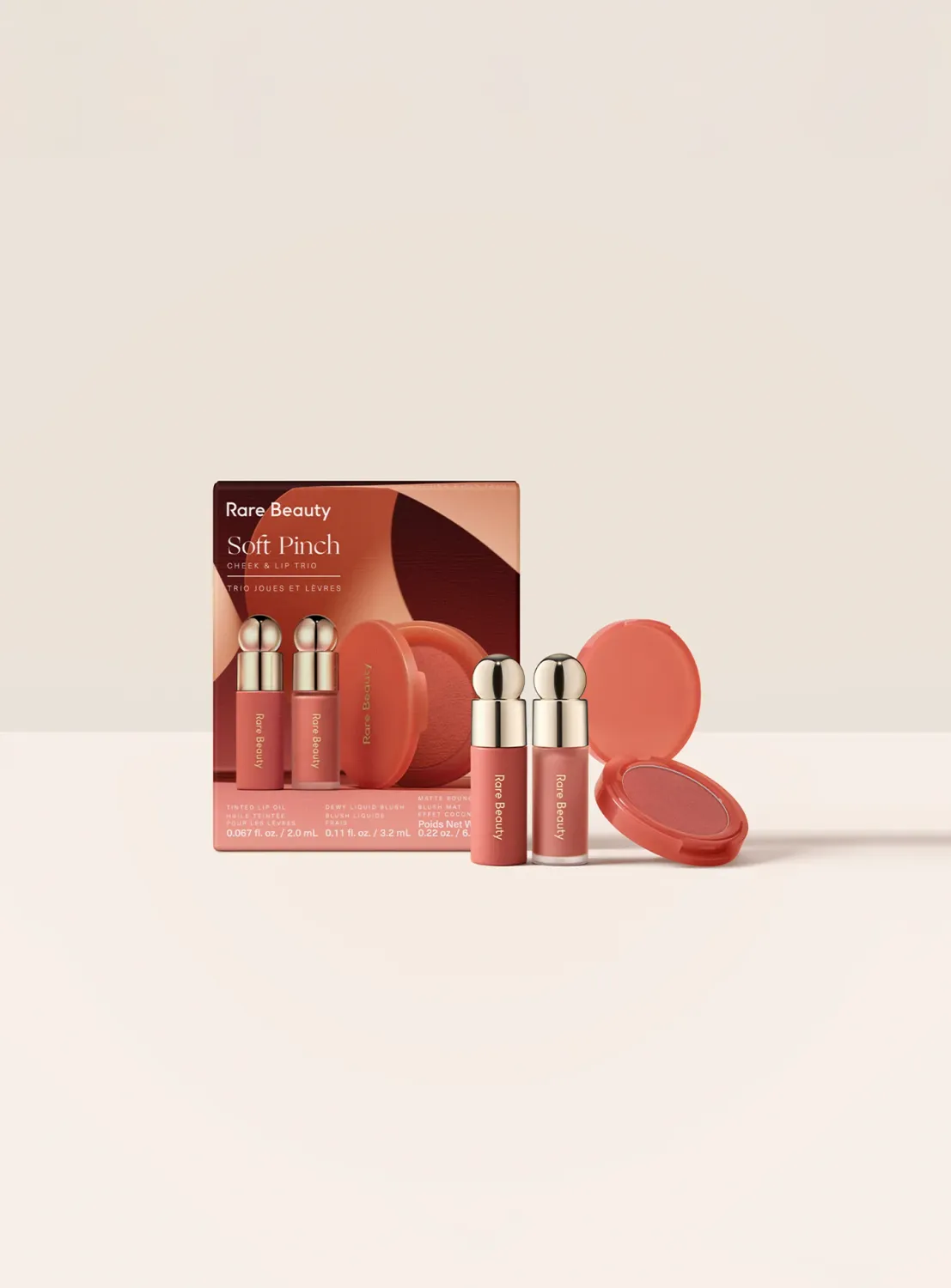 Rare Beauty - Soft Pinch Cheek &amp; Lip Trio | travel-ready set