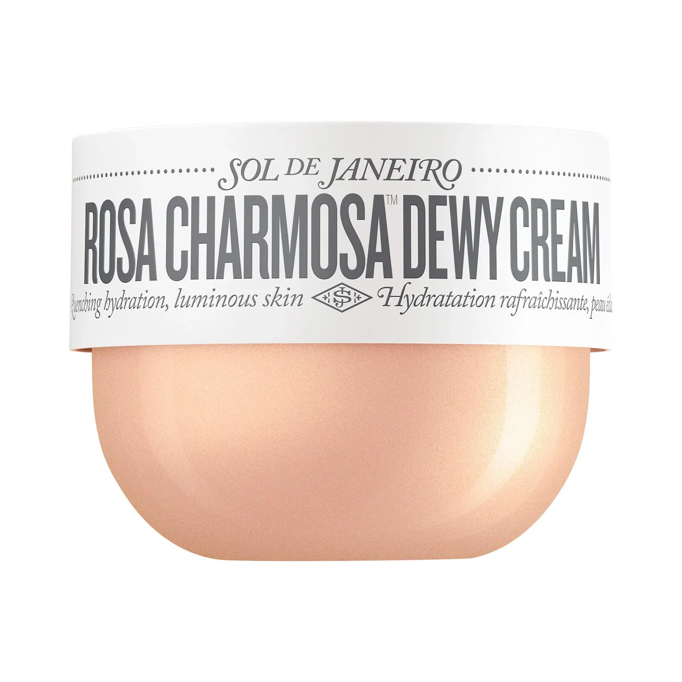 Sol de Janeiro - Rosa Charmosa™ Dewy Body Cream with Rosewater + Crystal Peptides | 240 mL