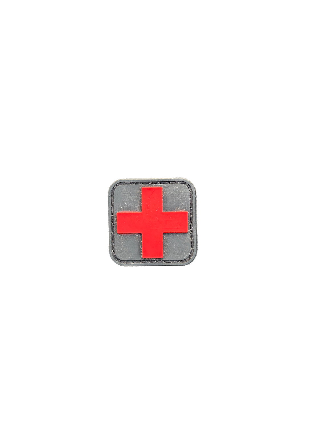 Mini red cross velcro patch