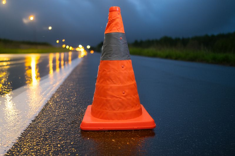 Collapsable road cones
