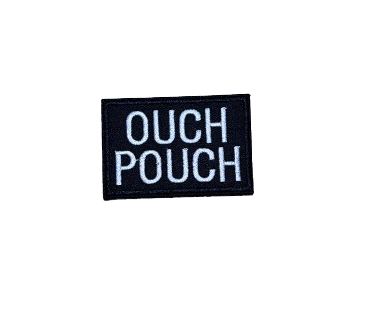 Ouch Pouch velcro patch
