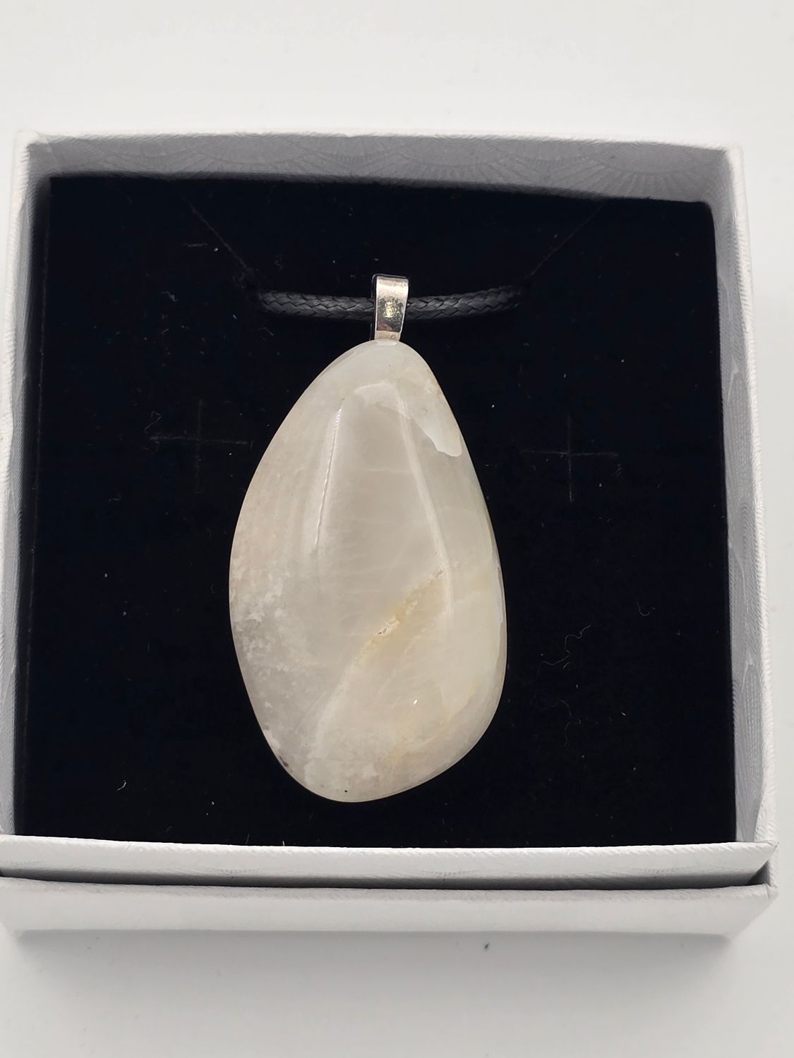 River Stone Necklace # 13