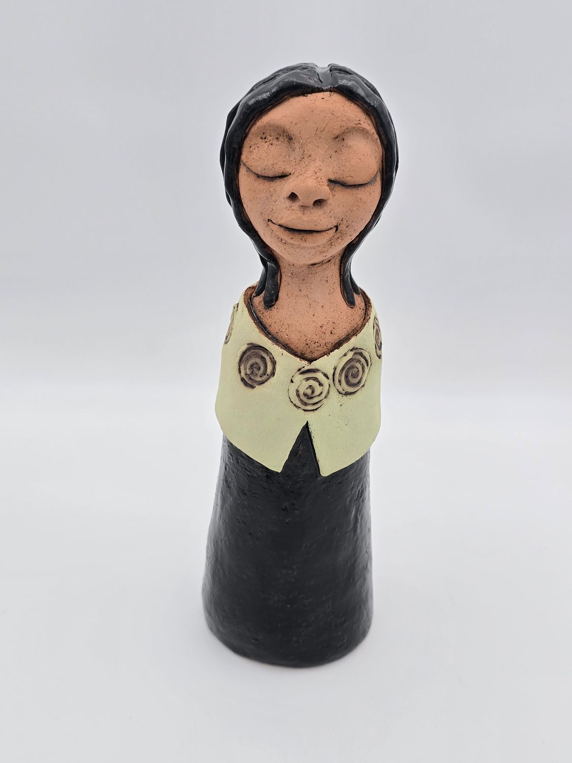 Lady in cape